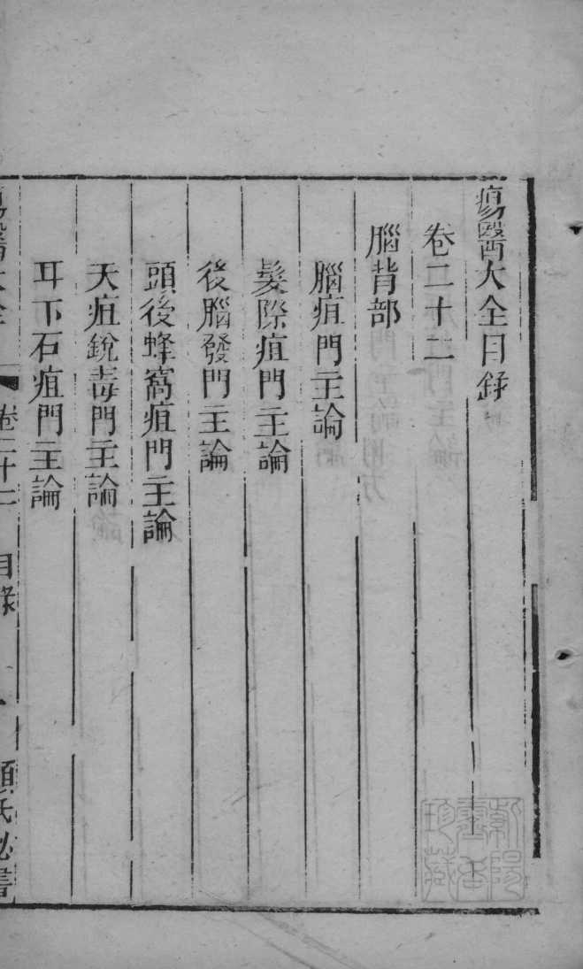疡医大全  卷22